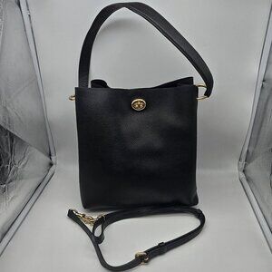 Coach Charlie Bucket Bag 55200 Black
